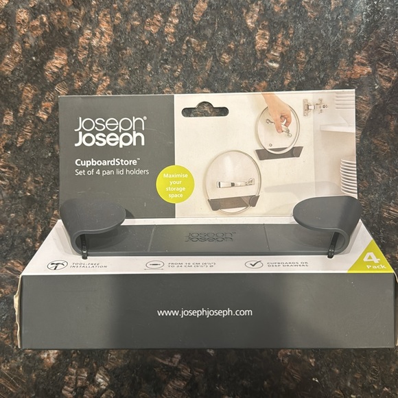 Joseph Kitchen Joseph Joseph Cupboard Store Set Of 4 Pan Lid